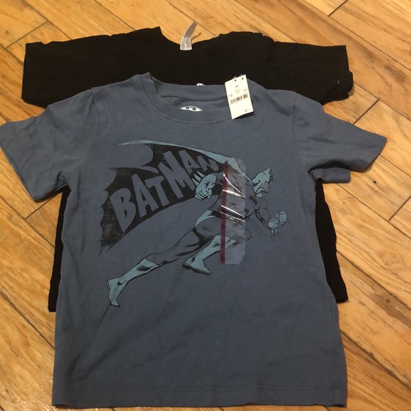 New! Two for 10 toddler t shirts. Blue and black color. Rabbit Skin and Batman. - Picture 3 of 3